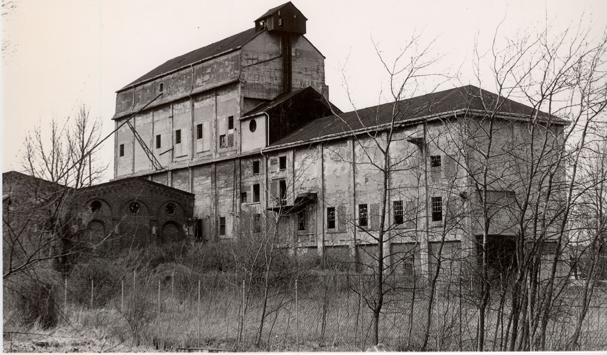 Historisches Foto von der Kohlenwäsche der Schachtanlage Maximilian.