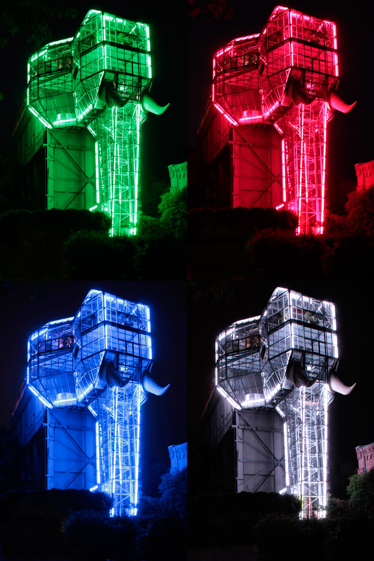 Der Gläserne Elefant im Maximilianpark Hamm.