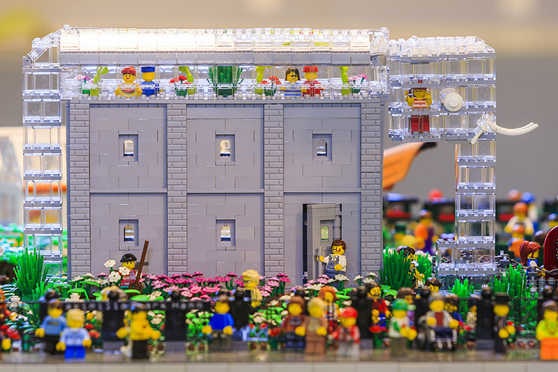 Wiederkehrende Attraktion im Maximilianpark Hamm ist die immer wieder neu entwickelte Lego-Ausstellung.