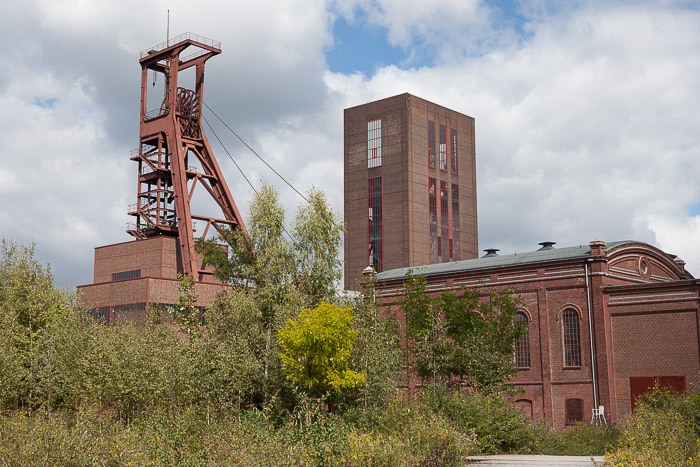 Gründerschacht der Zeche Zollverein.