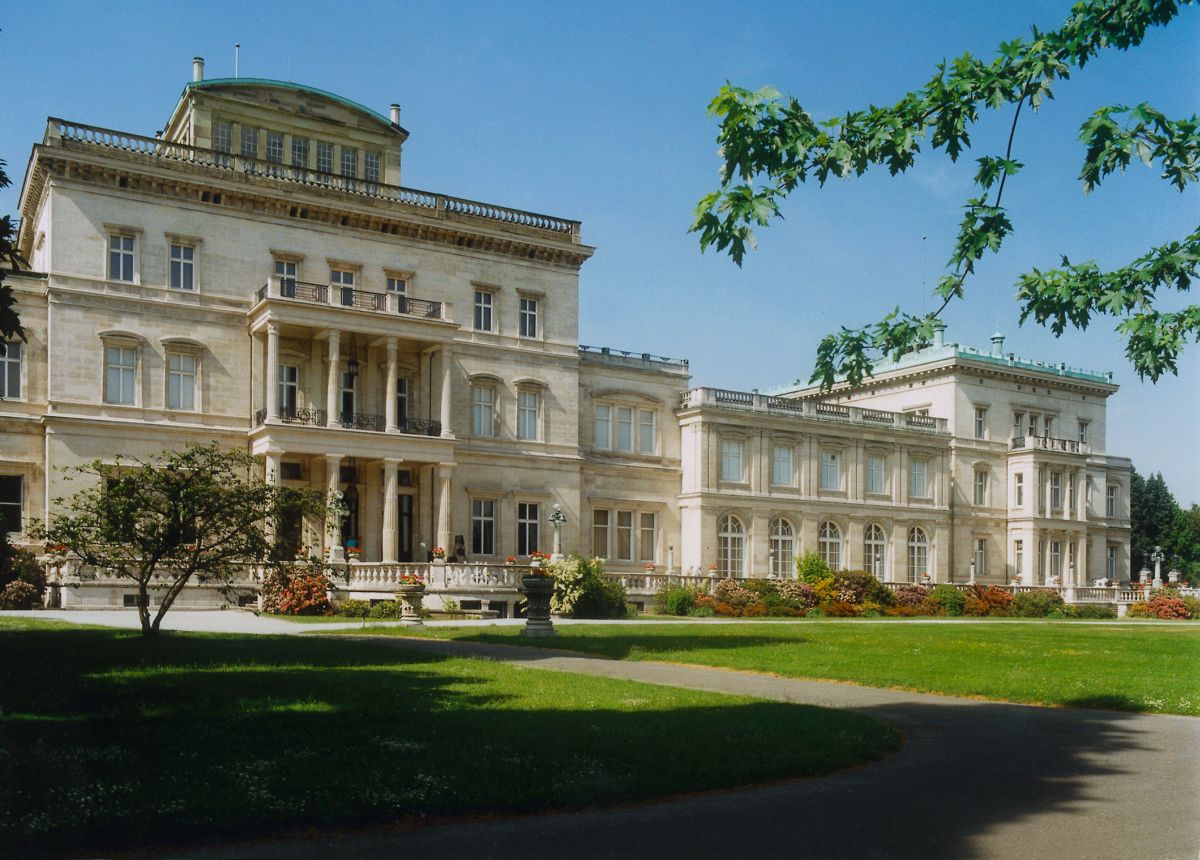 Die Villa Hügel in Essen.