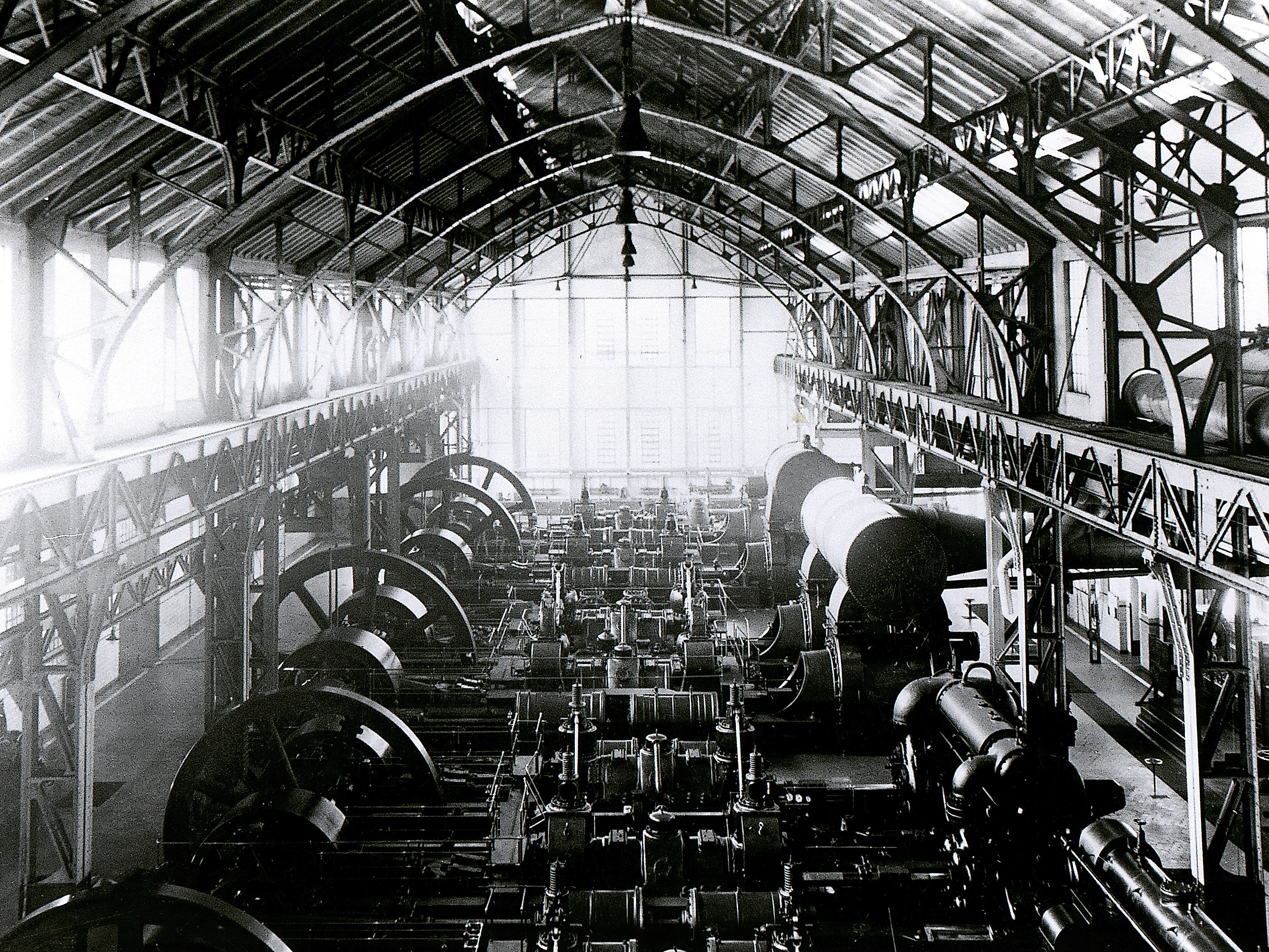 Ab 1903 diente die heutige Jahrhunderthalle als Gaskraftzentrale des Bochumer Vereins.