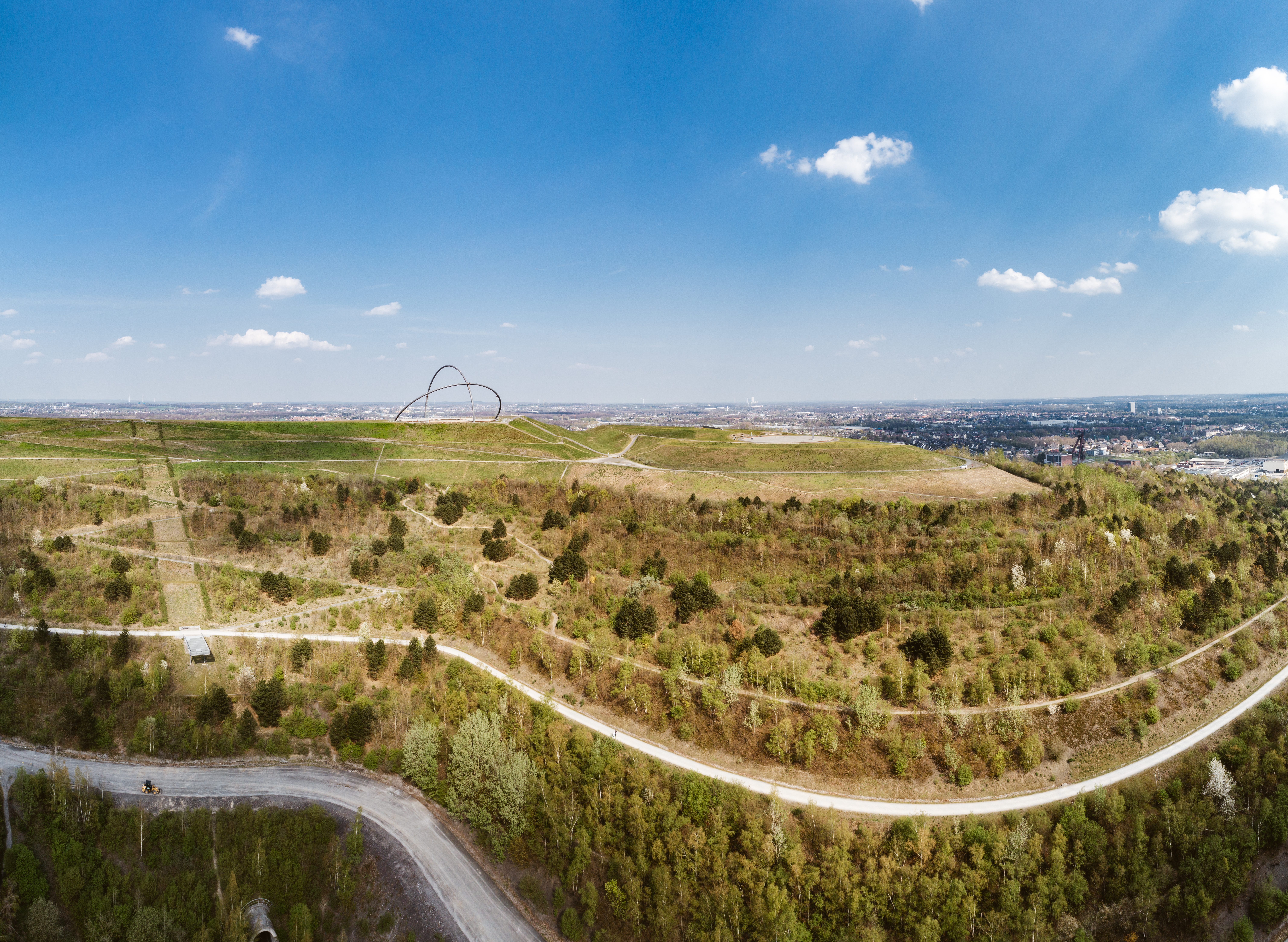 Die Halde Hoheward in Herten.