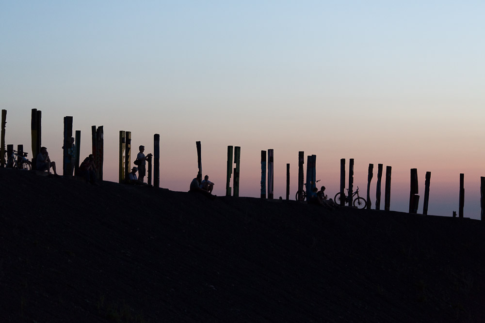 Nicht alle Totems stehen in Reihe.
