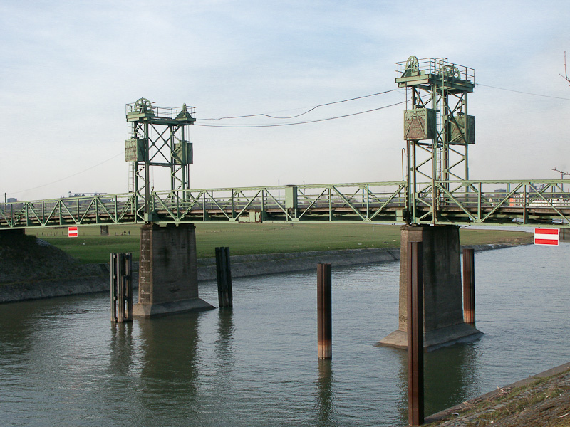 Hafen Rheinpreußen in Duisburg.