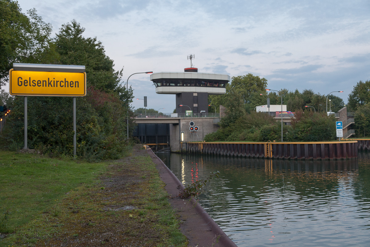 Schleuse Gelsenkirchen.
