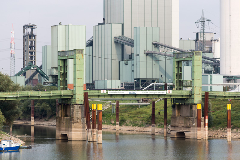 Nordhafen Walsum in Duisburg.