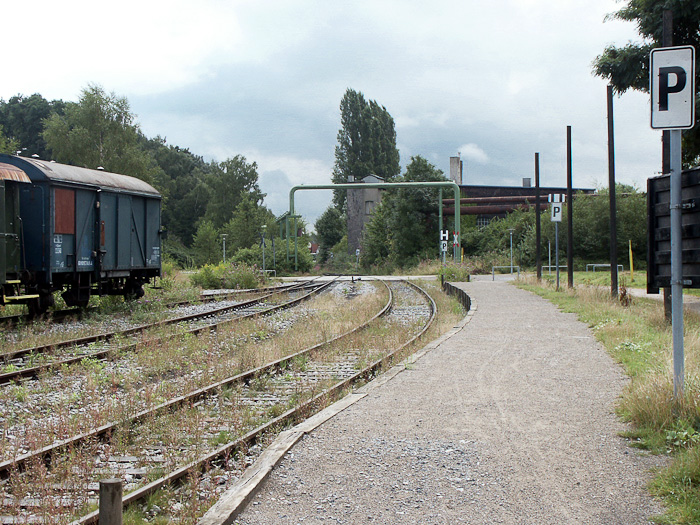 Der Bahnhof Zollverein in Essen.