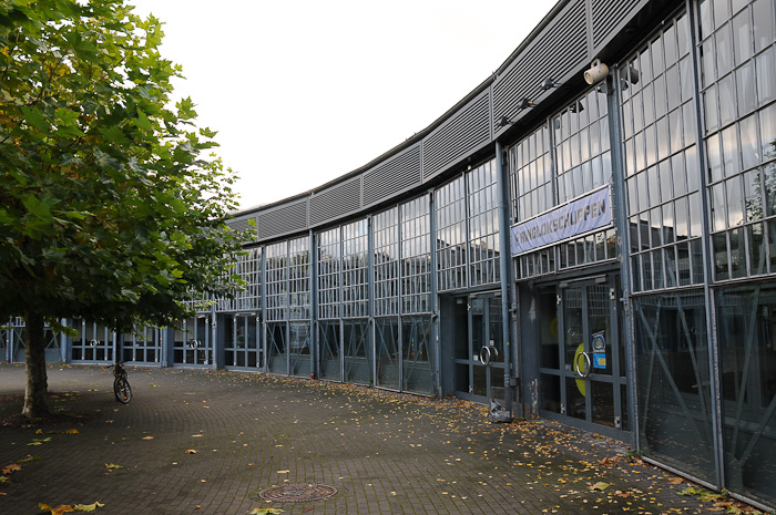 Der Ringlokschuppen in Mülheim.