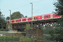 Die Ruhrbrücke in Steele.