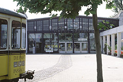 Das Straßenbahndepot Speldorf.