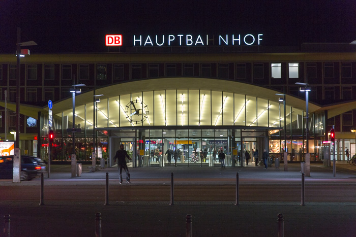 Der Hauptbahnhof Bochum.
