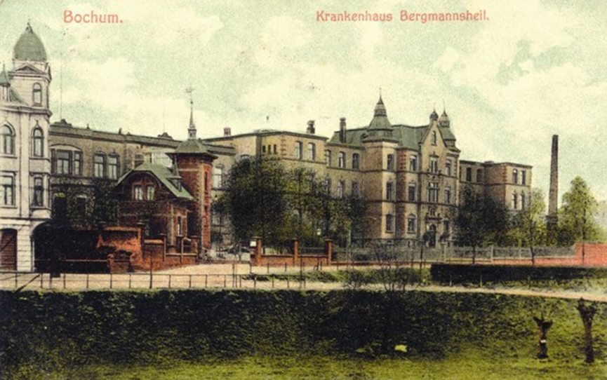 Bergmannsheil in Bochum, 1900.