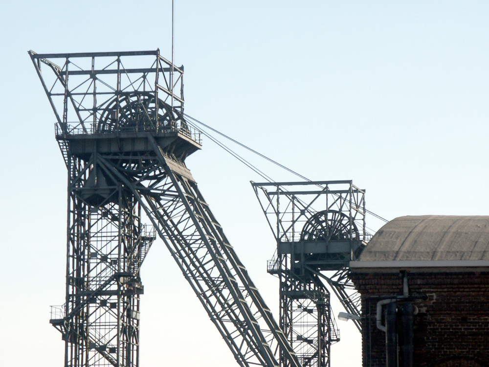 Bergwerk Auguste Victoria 1/2 in Herten.