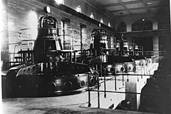 Wasserkraftwerk Raffelberg in Mülheim.