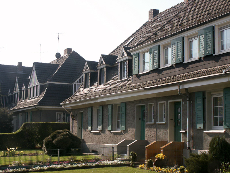 Siedlung Johannenhof in Duisburg.