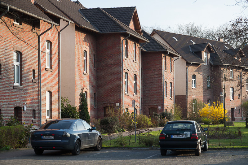Dichterviertel Hamborn in Duisburg.