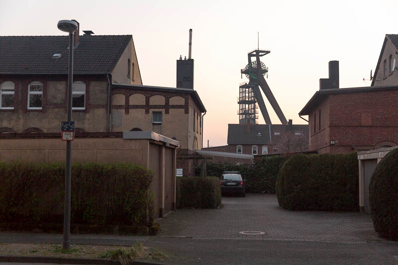 Dreieck-Siedlung Hochlarmark in Recklinghausen.