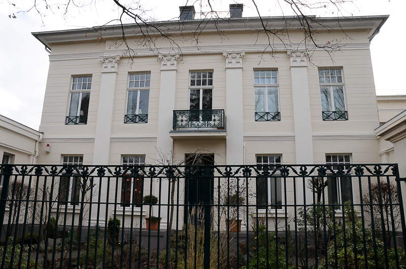 Die Villa Wilhelm Scheidt in Essen.