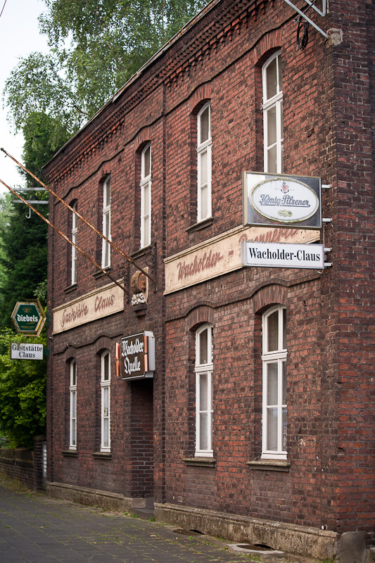 Wacholder-Brennerei Claus in Duisburg.