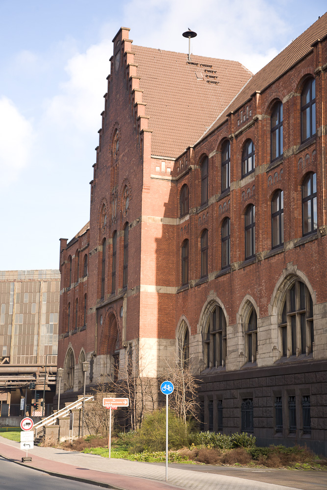 Alte Thyssen-Hauptverwaltung in Duisburg.