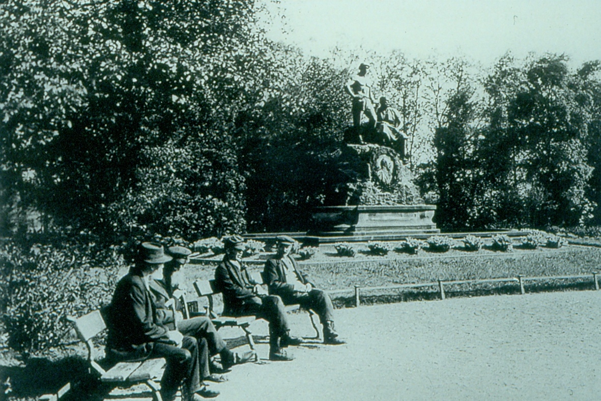Kaiser-Wilhelm-Park, historische Aufnahme.