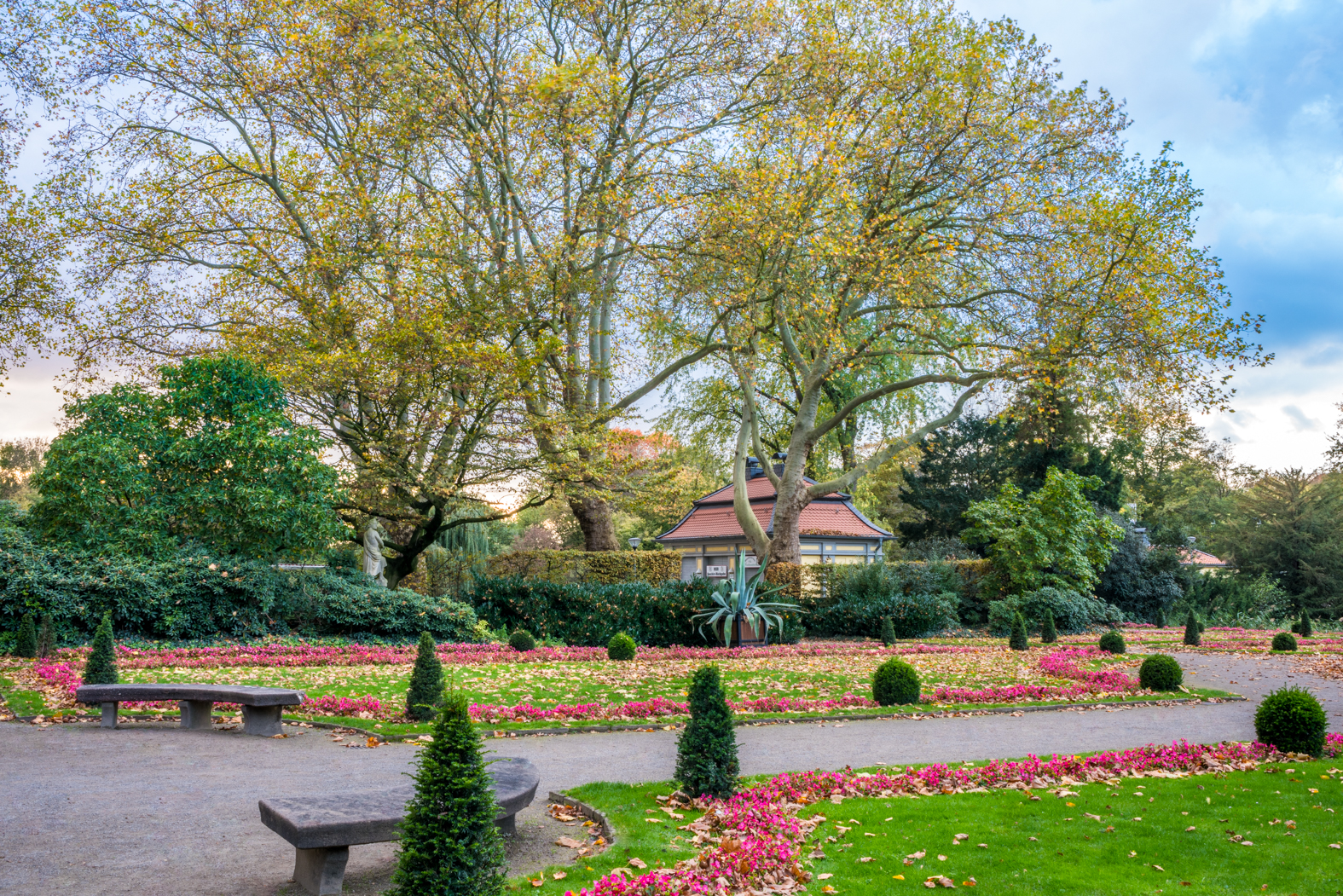 Berger Anlagen im Buerschen Grüngürtel, Gelsenkirchen.