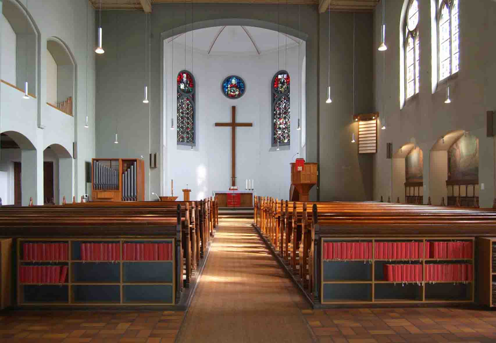 Christuskirche in Bochum Gerthe.