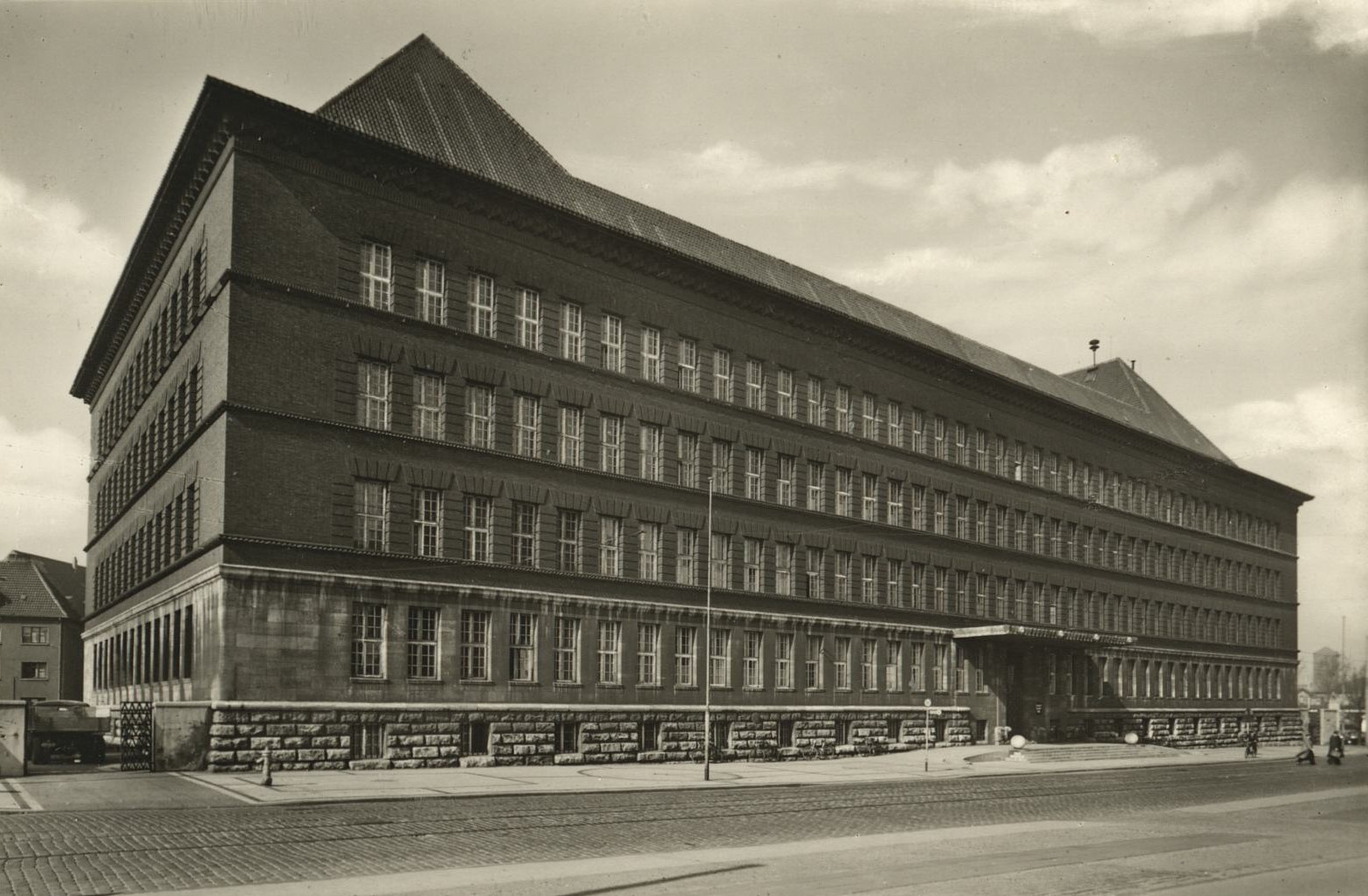 Tausendfensterhaus in Duisburg.
