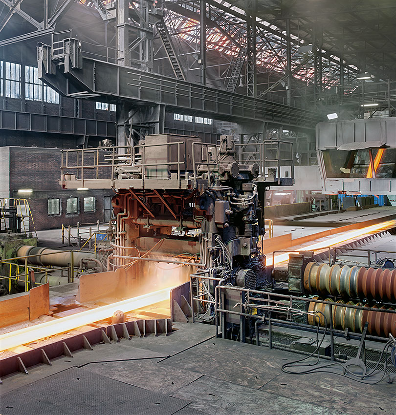 Stahl- und Drahtwalzwerk ArcelorMittal in Duisburg-Ruhrort.