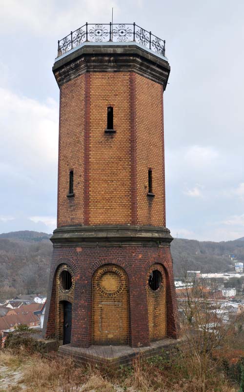 Wasserturm Hagen-Hohenlimburg.