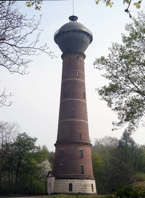 Wasserturm Rheinhausen-Bergheim.