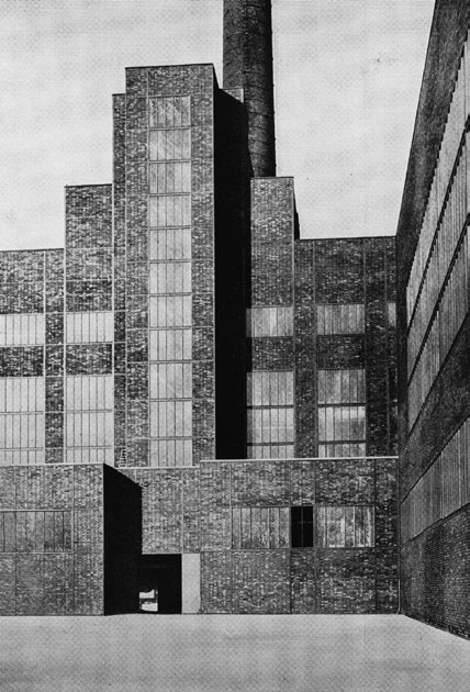 Kesselhaus auf Zollverein in Essen (Fritz Schupp und Martin Kremmer), 1930.