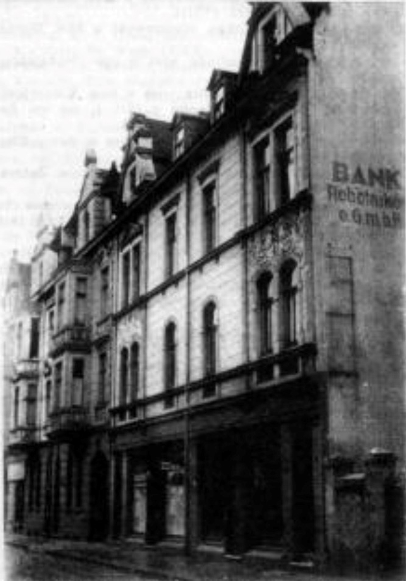 Ehemalige Klosterstraße, heute Am Kortländer in Bochum.