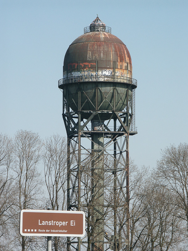 Wasserturm "Lanstroper Ei“.