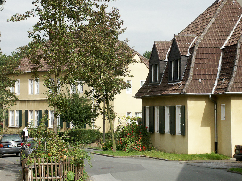 Müsersiedlung der Zeche Gneisenau.