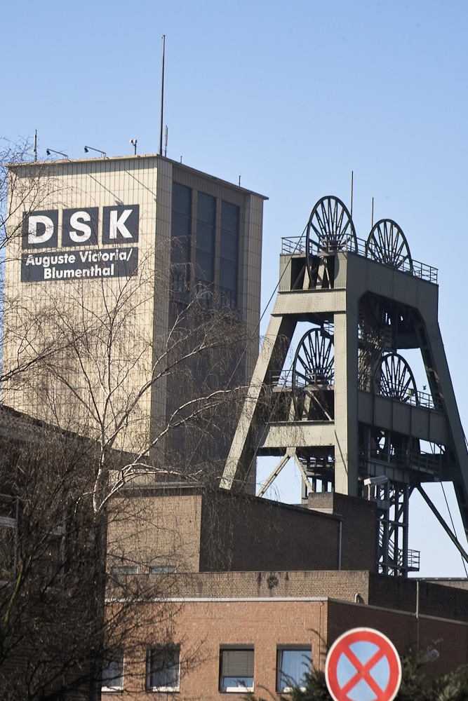 Bergwerk Auguste Victoria, Schacht 3/7, in Marl.