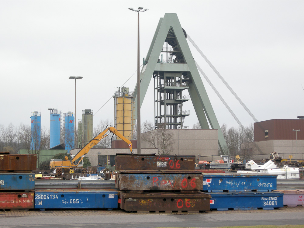 Bergwerk Auguste Victoria, Schacht 8, in Haltern.
