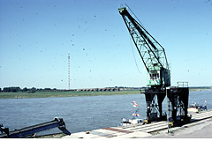 Städtischer Rheinhafen Wesel.