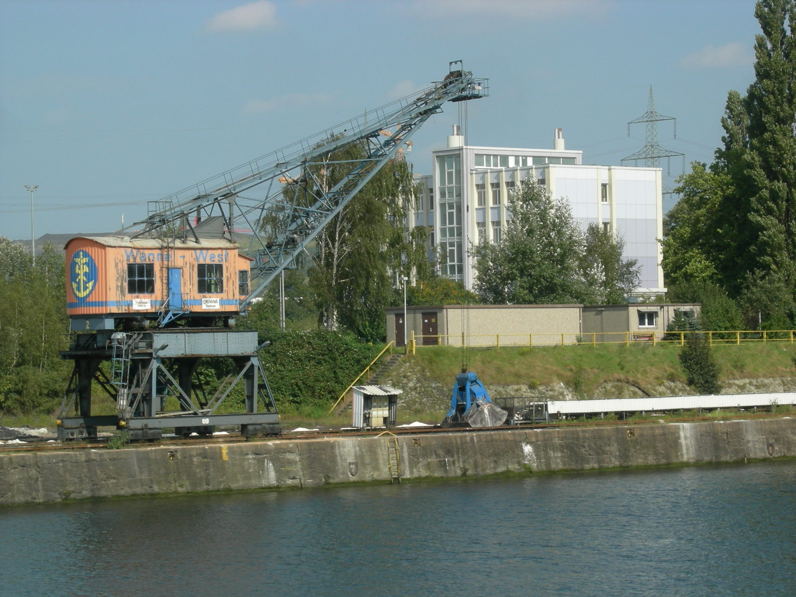 Hafen Wanne-West.